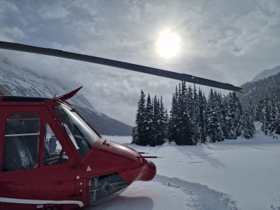 Helikopter von Tyax © Oida Canada Photos
